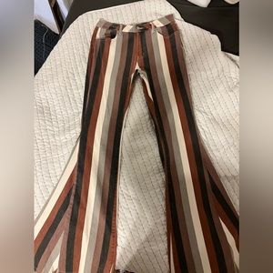 Saints and heart jeans bought at a boutique. Flared size L long on me (5,4)